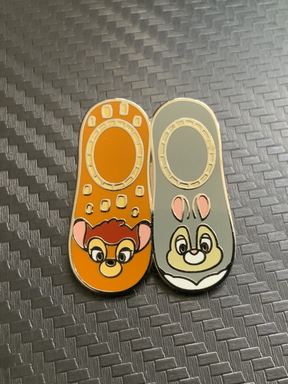 Bambi & Thumper Socks Disney Pin